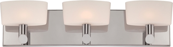 best light bulb for shower ELK Lighting Vanity Light Satin Nickel Modern / Contemporary