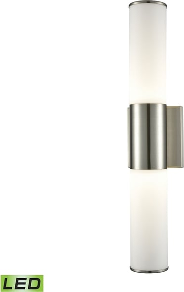 design a light ELK Lighting Sconce Satin Nickel Modern / Contemporary