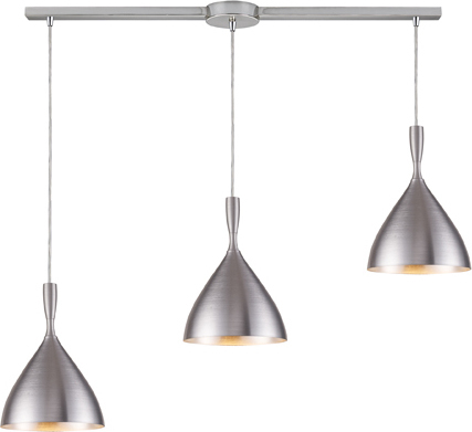 gold kitchen light pendants ELK Lighting Mini Pendant Aluminum Modern / Contemporary