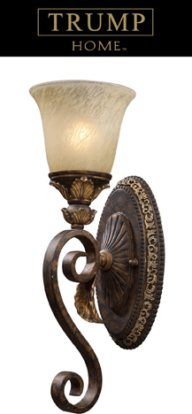 antique brass wall light fittings ELK Lighting Sconce Burnt Bronze Traditional
