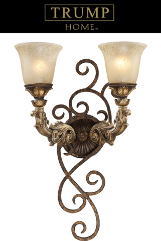 white glass wall sconce ELK Lighting Sconce Burnt Bronze Traditional