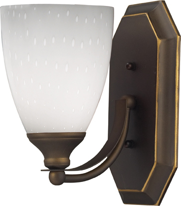 crystal light bulbs ELK Lighting Vanity Light Bathroom Lighting Aged Bronze Transitional