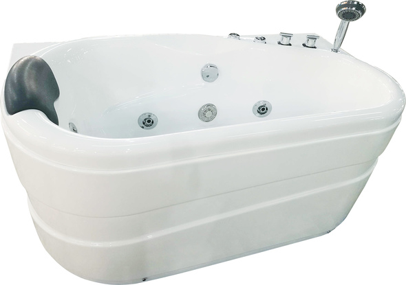 walk in jacuzzi tub with shower Eago Whirlpool Tub White Modern