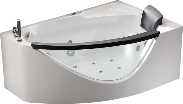 best rated jetted bathtubs Eago Whirlpool Tub White Modern
