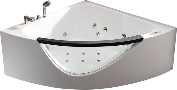 corner jacuzzi bath Eago Whirlpool Tub White Modern