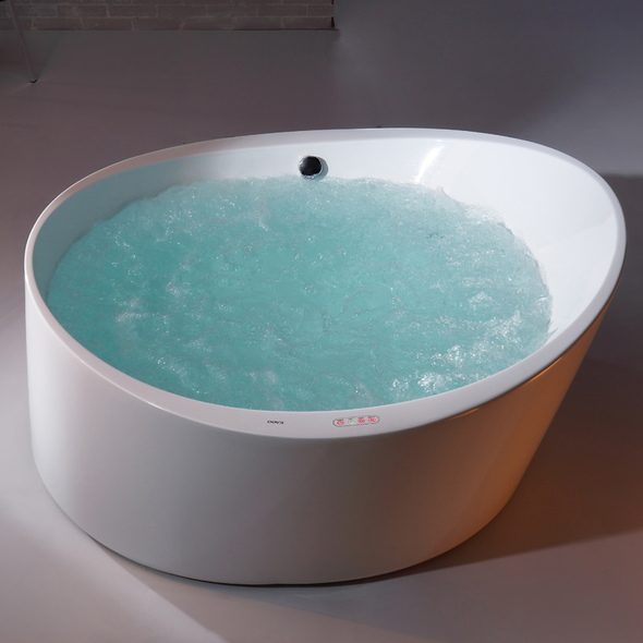 soaking tub bath Eago Air Bath White Modern