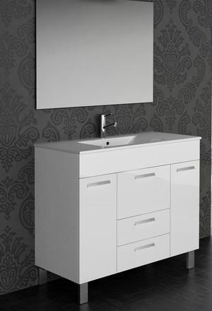 60 inch double vanity bathroom Eviva bathroom Vanities White Modern