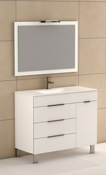 50 vanity Eviva bathroom Vanities White Modern