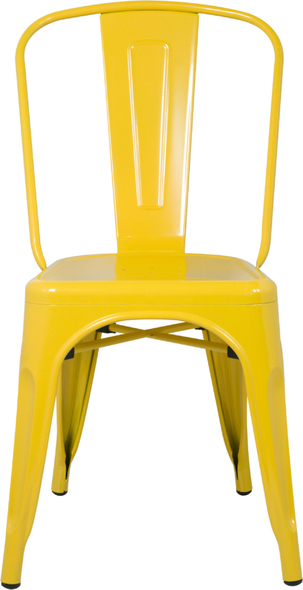 dining bench with chairs Fine Mod Imports dining chair Dining Room Chairs Yellow Contemporary/Modern