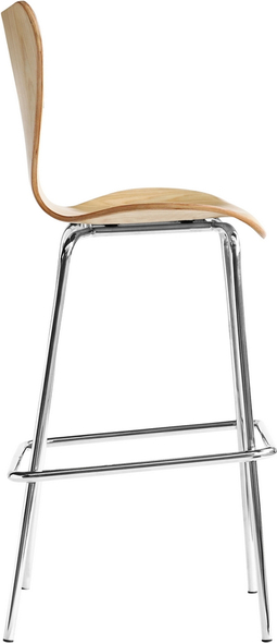 oak kitchen bar stools Fine Mod Imports bar stool Bar Chairs and Stools Natural Contemporary/Modern