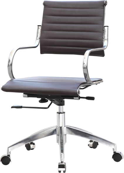 office ki chair Fine Mod Imports office chair Office Chairs Dark Brown Contemporary/Modern