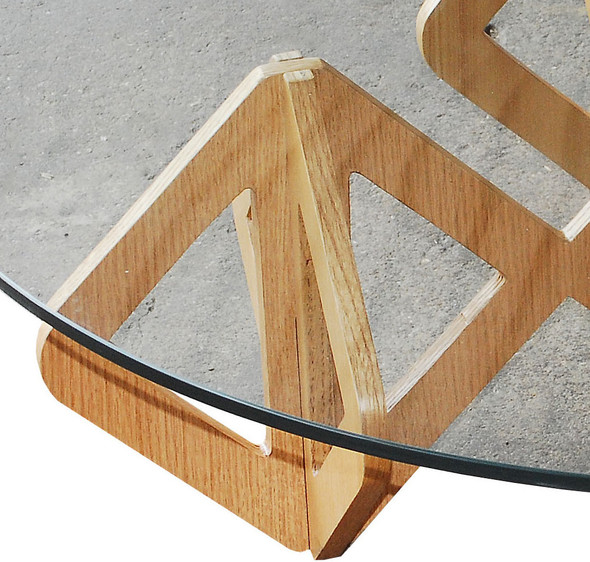 black glass coffee table rectangle Fine Mod Imports coffee table Coffee Tables Mid Walnut Contemporary/Modern