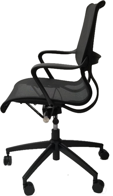 cooling desk chair Fine Mod Imports office chair Office Chairs Black Contemporary/Modern