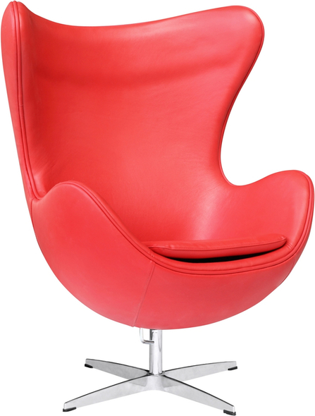 lounge chair eames original Fine Mod Imports chair Chairs Red Contemporary/Modern
