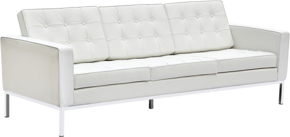 Fine Mod Imports sofa Sofas and Loveseat White Contemporary/Modern