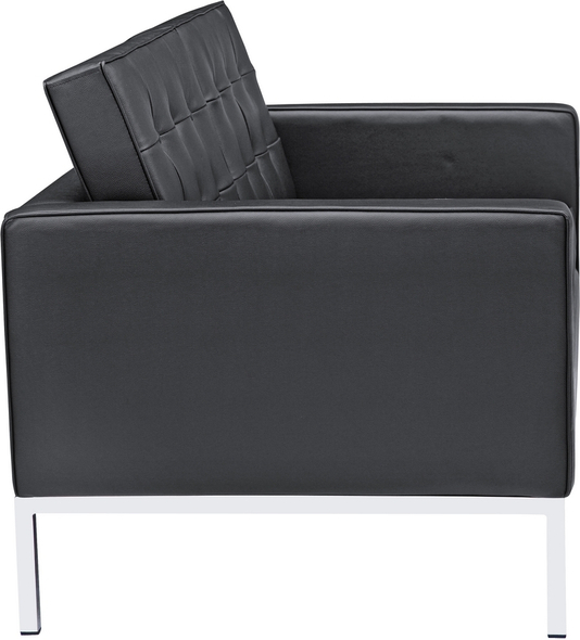 Fine Mod Imports loveseat Sofas and Loveseat Black Contemporary/Modern