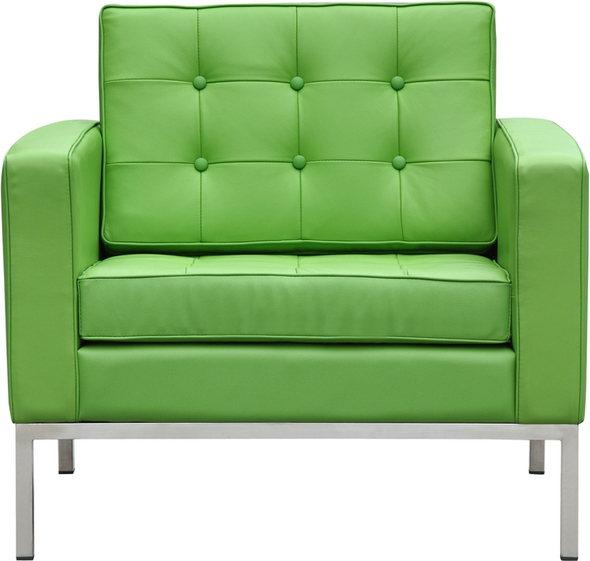 small decorative chair Fine Mod Imports chair Chairs Green Contemporary/Modern