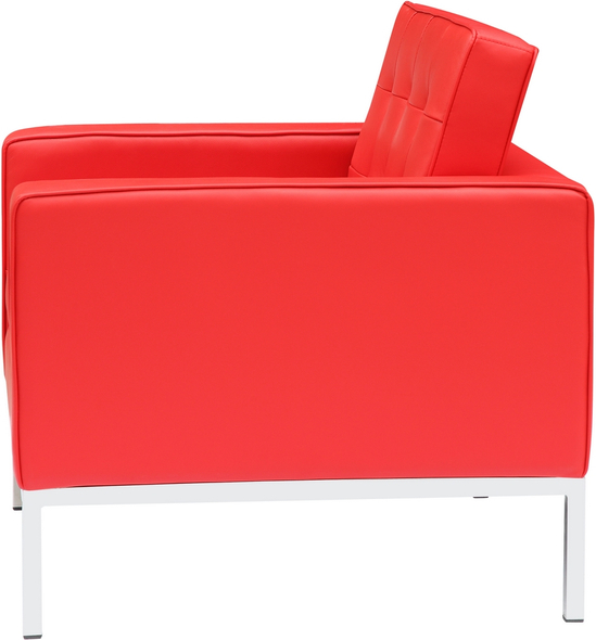 cheap white accent chair Fine Mod Imports chair Chairs Red Contemporary/Modern