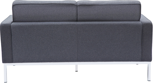 Fine Mod Imports loveseat Sofas and Loveseat Gray Contemporary/Modern
