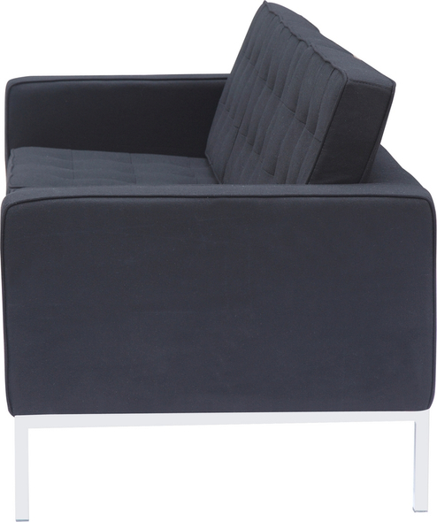 Fine Mod Imports sofa Sofas and Loveseat Black Contemporary/Modern