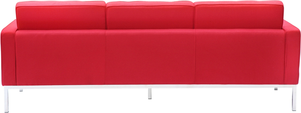 Fine Mod Imports sofa Sofas and Loveseat Red Contemporary/Modern