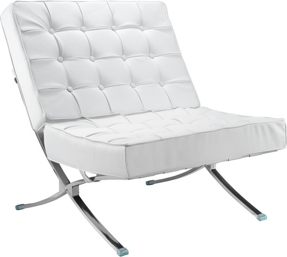 bedroom chair cream Fine Mod Imports chair Chairs White Contemporary/Modern