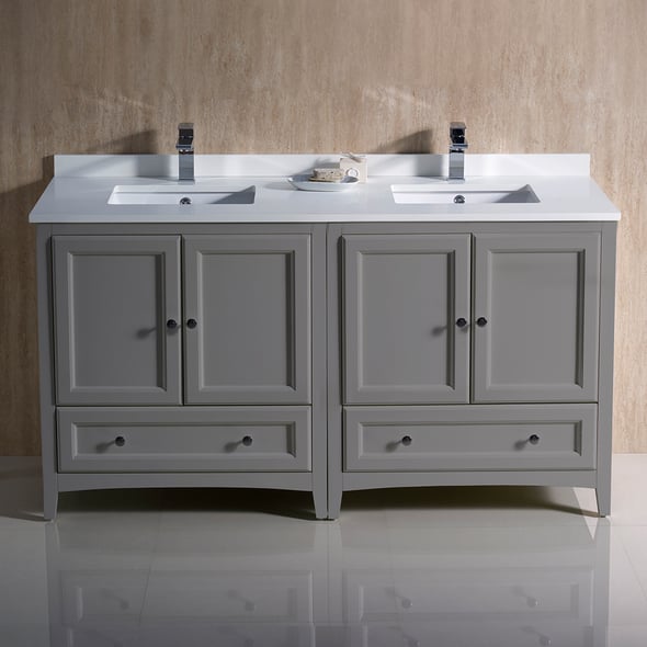 modern vanity design Fresca Bathroom Vanities Gray