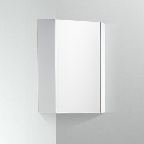 mirrored bathroom vanity unit Fresca Medicine Cabinets White