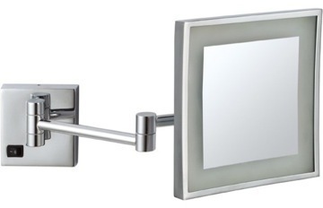 coloured bathroom mirrors Glimmer Makeup Shaving Mirrors