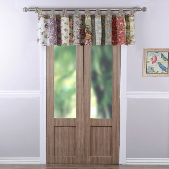 curtains for high windows Greenland Home Fashions Window Multi