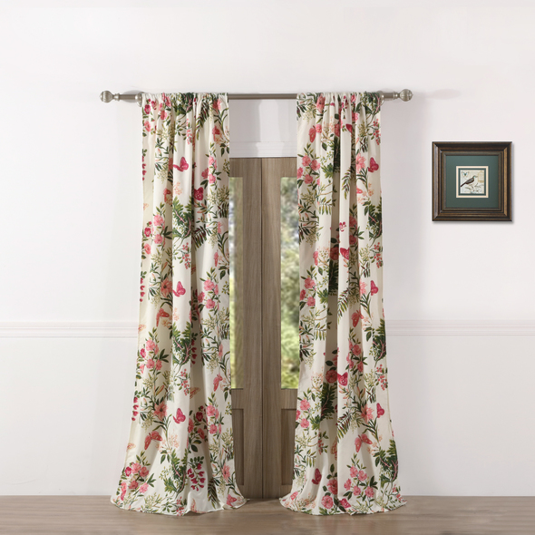 blackout curtain lengths Greenland Home Fashions Window Multi