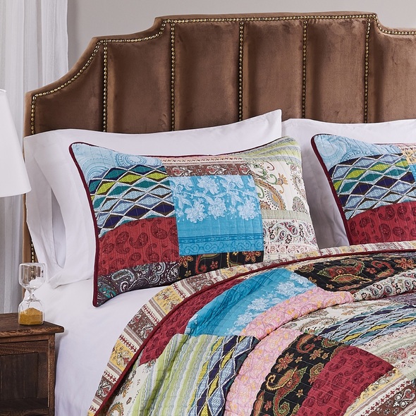 best white pillow cases Greenland Home Fashions Sham Multi