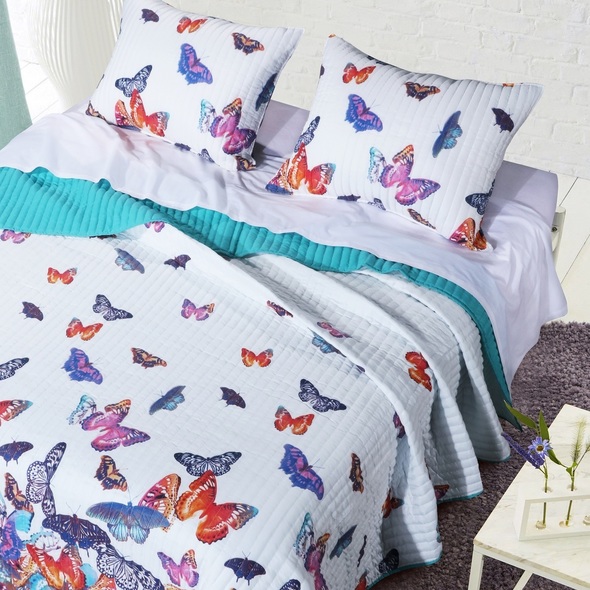 kingsize bed pillows Greenland Home Fashions Sham Multi