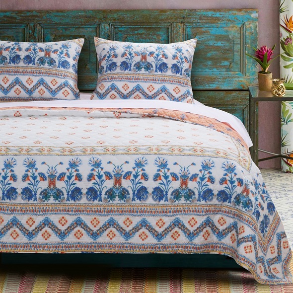 bedding sets queen nearby Greenland Home Fashions Quilt Set Ivory
