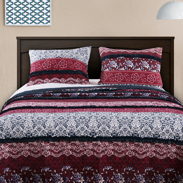 bed and bath pillow Greenland Home Fashions Sham Multi