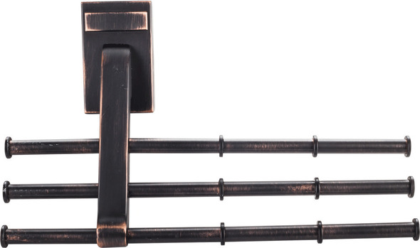 towel rack with bar Hardware Resources Belts, Shoes & Ties Brushed Oil Rubbed Bronze