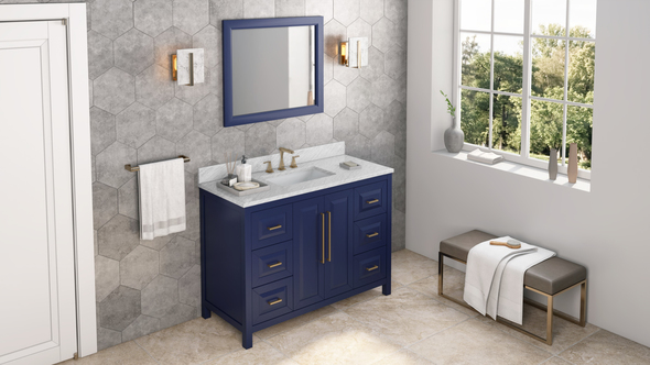 single 30 inch bathroom vanity Hardware Resources Vanity Hale Blue Transitional