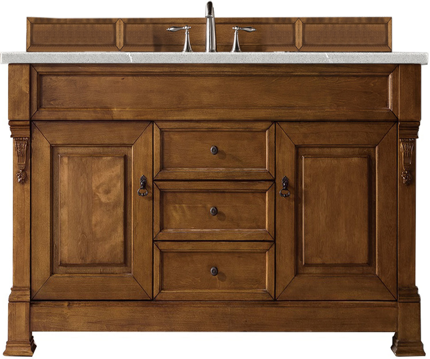 small counter top sink James Martin Vanity Country Oak Transitional
