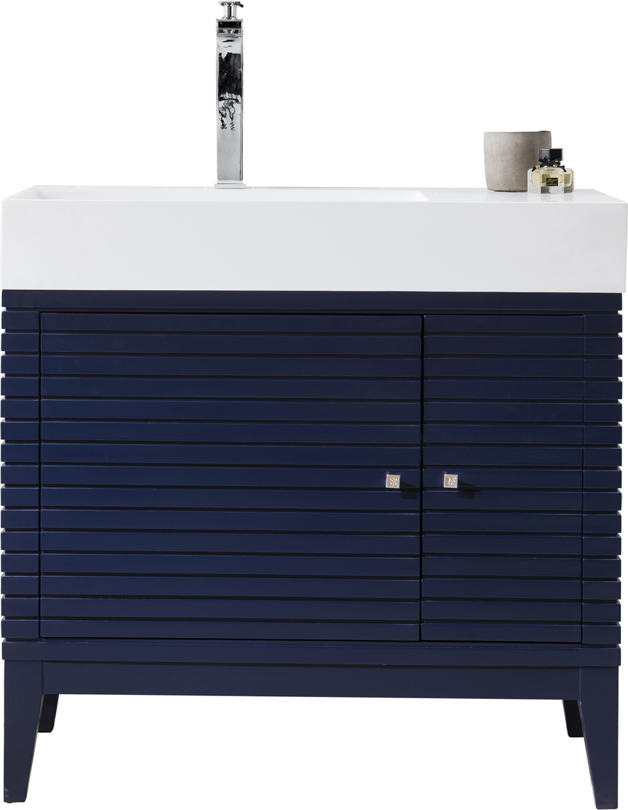 small toilet vanity unit James Martin Cabinet Victory Blue Modern