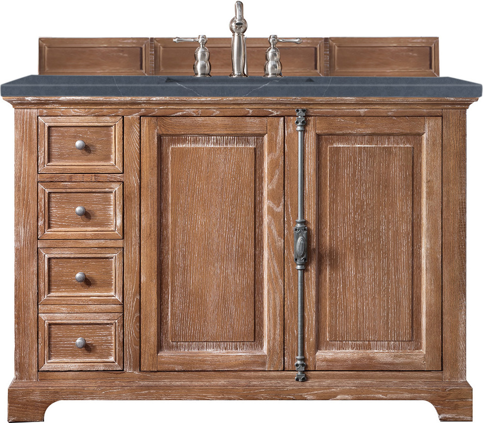 40 inch vanity top with sink James Martin Vanity Driftwood Transitional