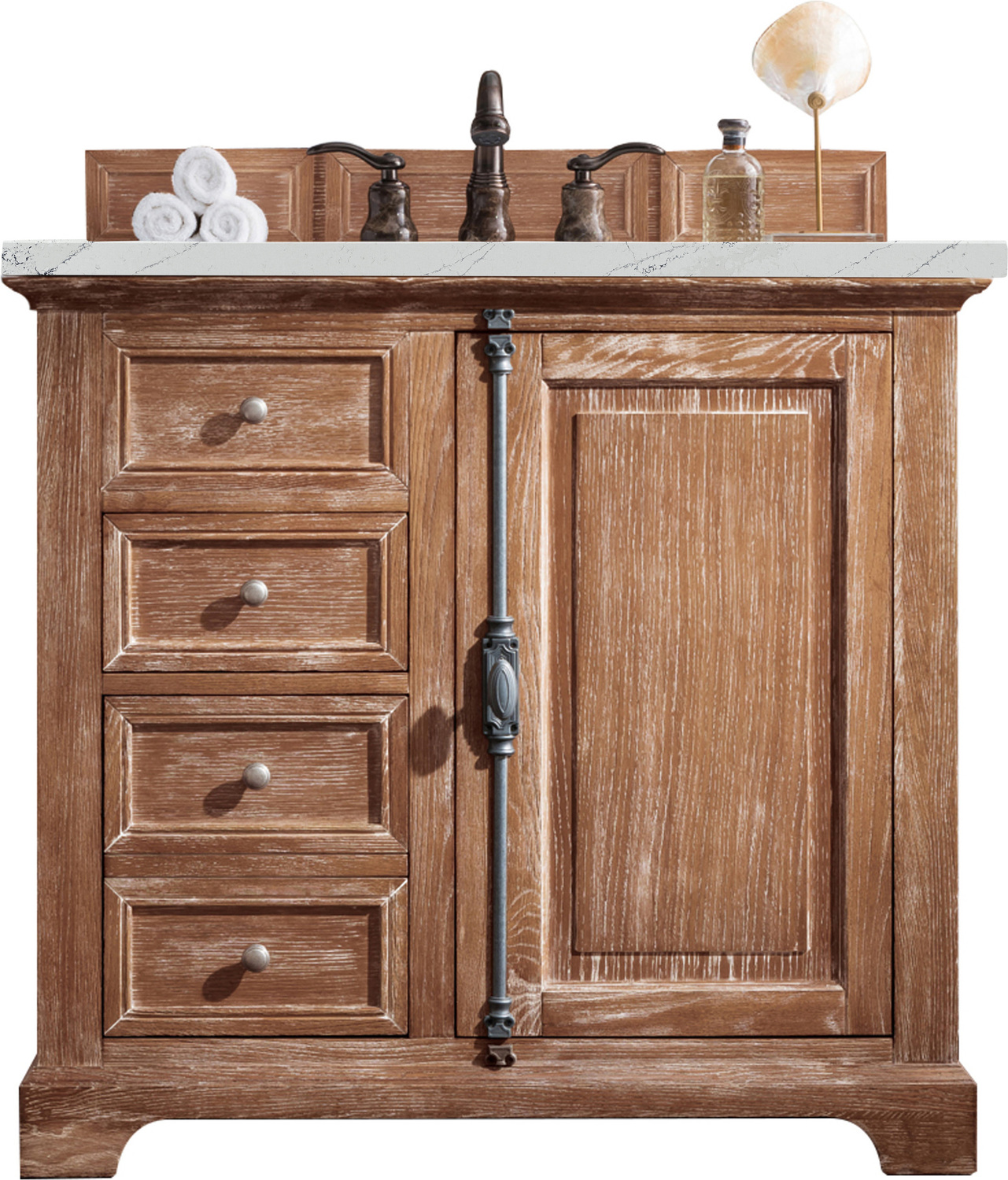 home hardware bathroom cabinets James Martin Vanity Driftwood Transitional