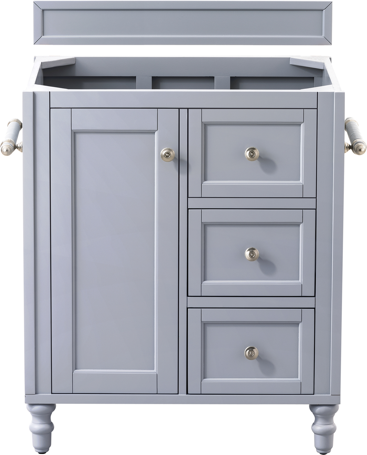 60 vanity cabinet James Martin Cabinet Silver Gray Traditional