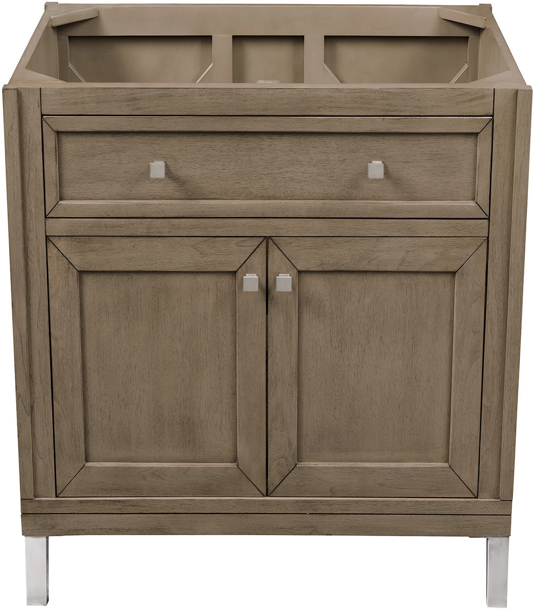60 inch bathroom cabinet single sink James Martin Cabinet Whitewashed Walnut Contemporary/Modern, Transitional