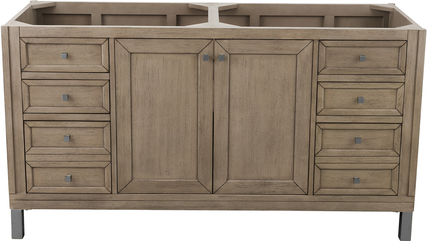 home made bathroom vanity James Martin Cabinet Whitewashed Walnut Contemporary/Modern, Transitional