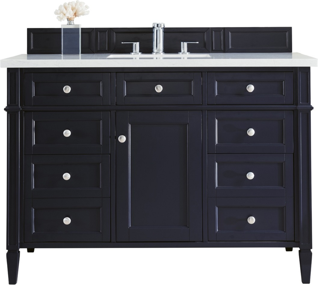 home hardware vanity cabinets James Martin Vanity Victory Blue Transitional