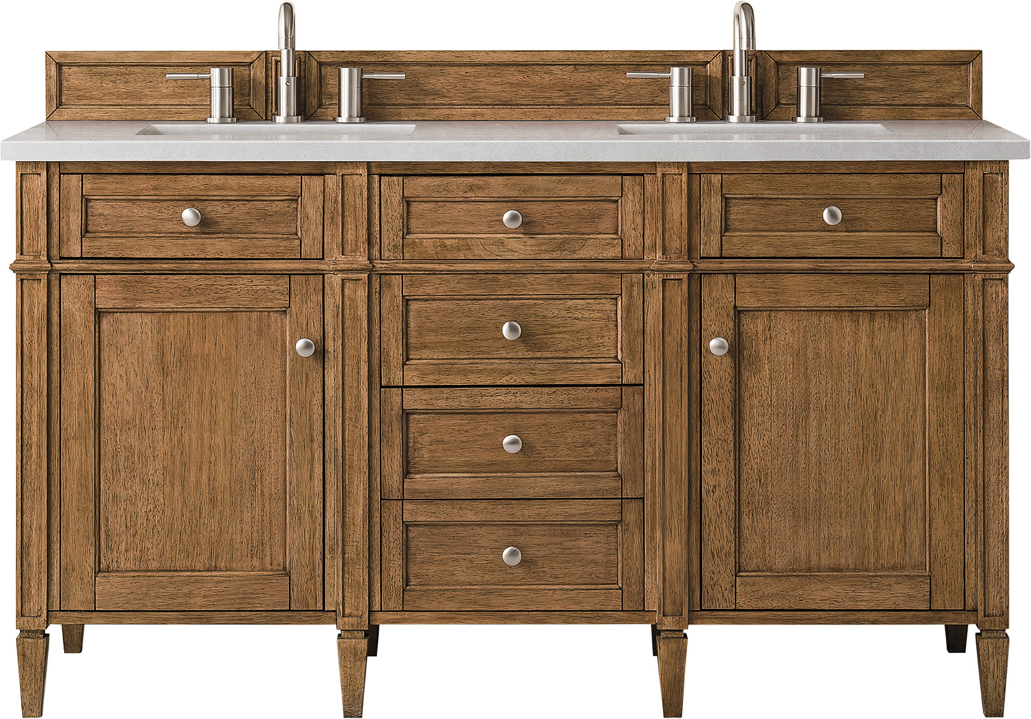bathroom vanities with sinks included James Martin Vanity Saddle Brown Transitional