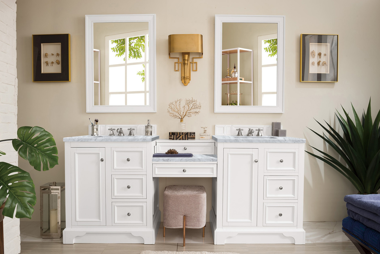 quality bathroom vanities James Martin Vanity Bright White Modern