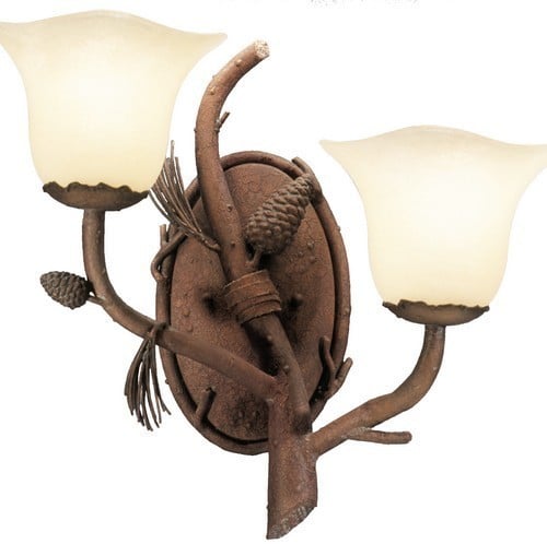 home wall light design Kalco Wall Sconce Wall Sconces Small Piastra Standard Glass Rustic Lodge
