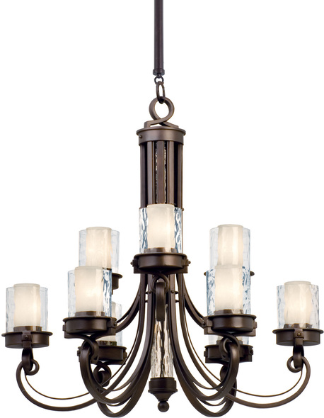 crystal small chandelier Kalco Chandelier   Transitional