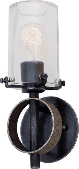 white wood wall sconce Kalco Wall Sconce   Industrial